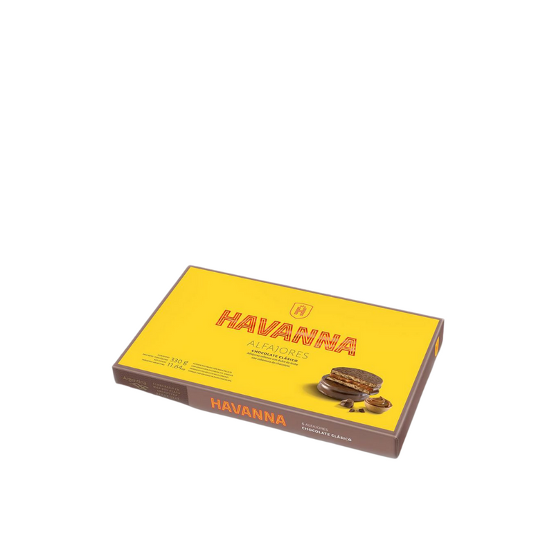 Chocolate Alfajores by Havanna (Box of 6 - 330 gr)