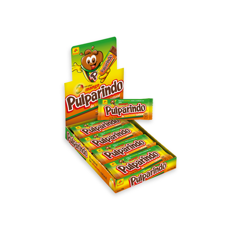 Pulparindo Tamarind Candy 20 Pieces Box | Pulparindo Original | By De La Rosa