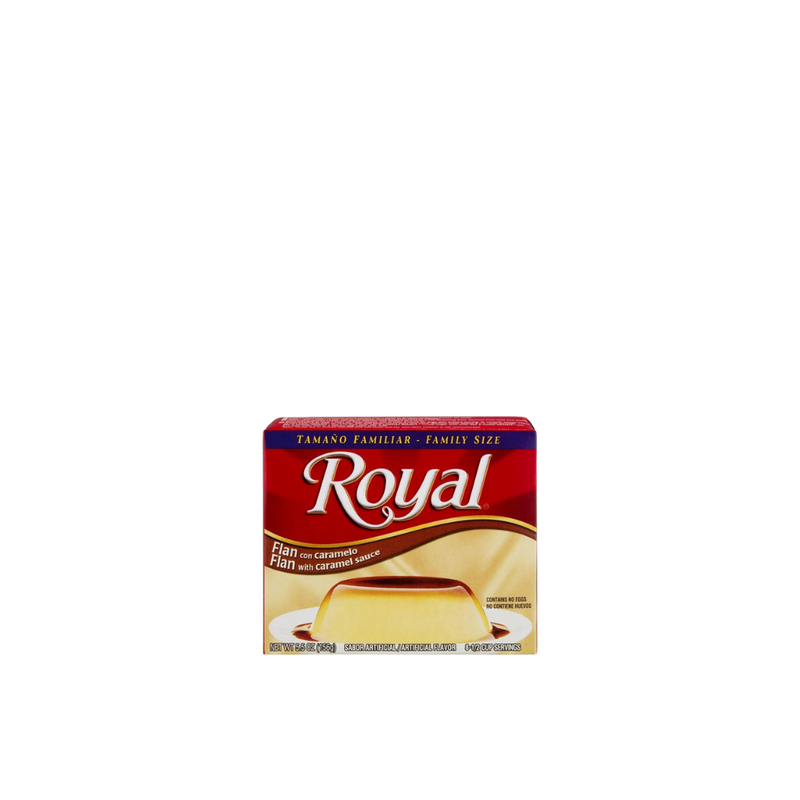 Flan with Caramel Sauce by Royal (156gr, 8 servings of 1/2 cup)