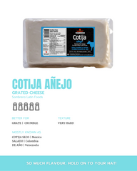 Cotija Añejo or Duro Viejo Cheese by Sombrero (290gr)