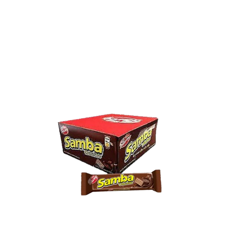 Samba, chocolate covered wafer with chocolate filling (20 x 32gr) by Nestle