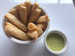 2 Pre-cooked Cassava Croquettes or Yuca Fries, 2x908gr